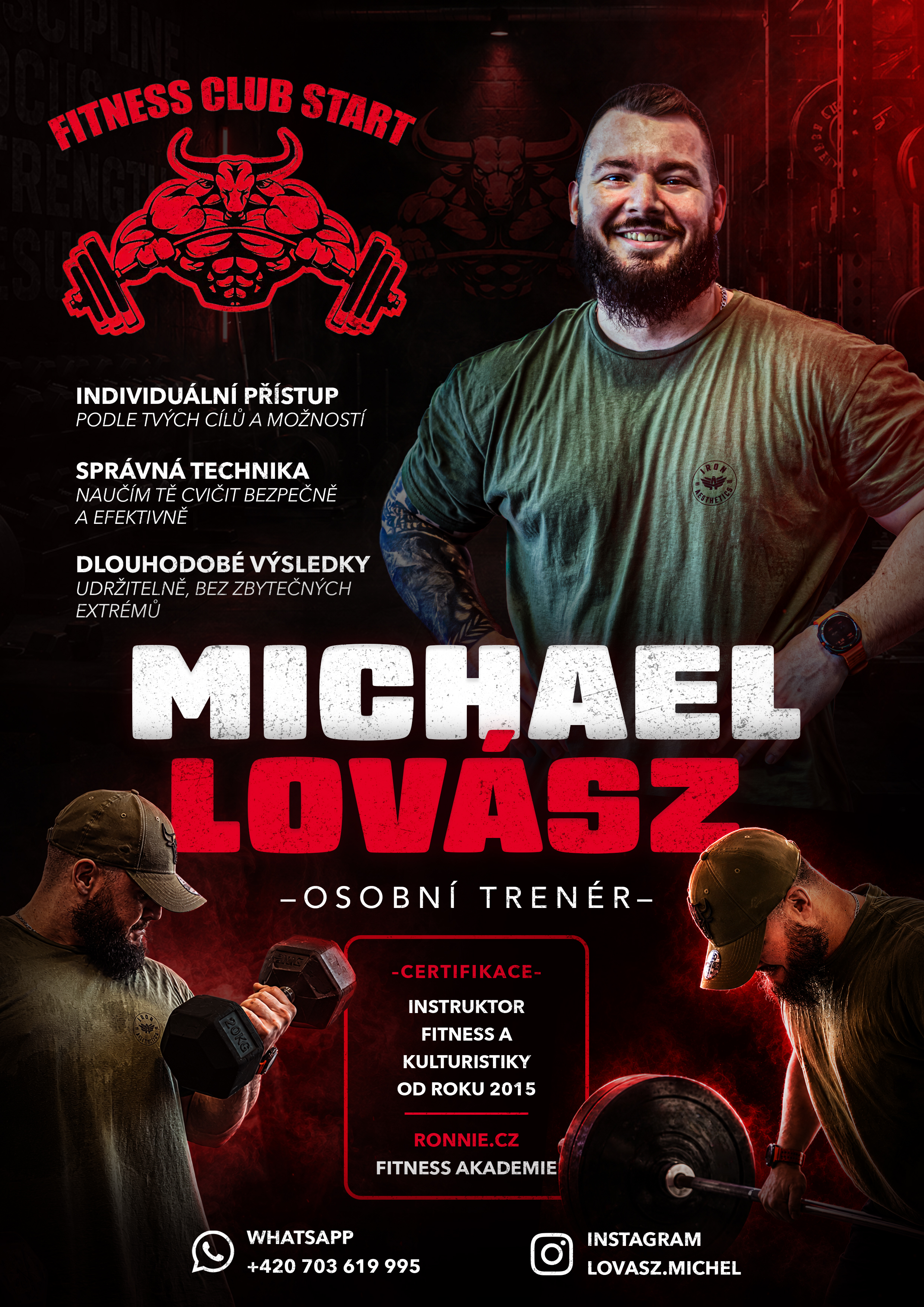 Michael Lovász — campaign visual