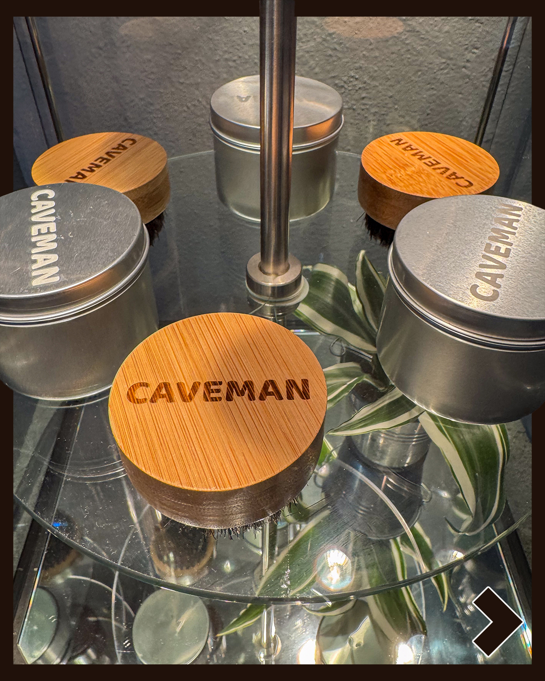 Caveman Barbershop — social content