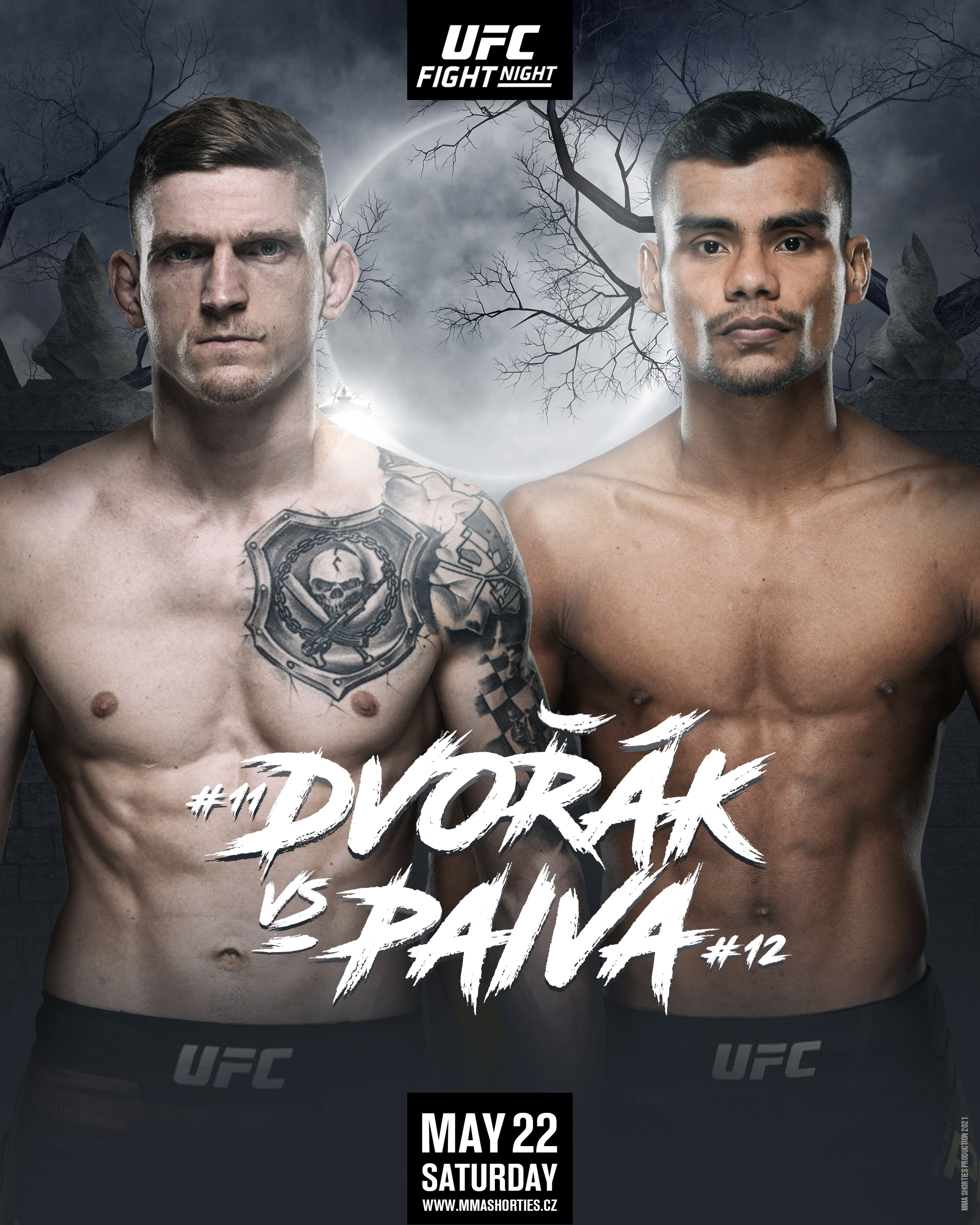 MMA Shorties — Dvořák versus Paiva artwork