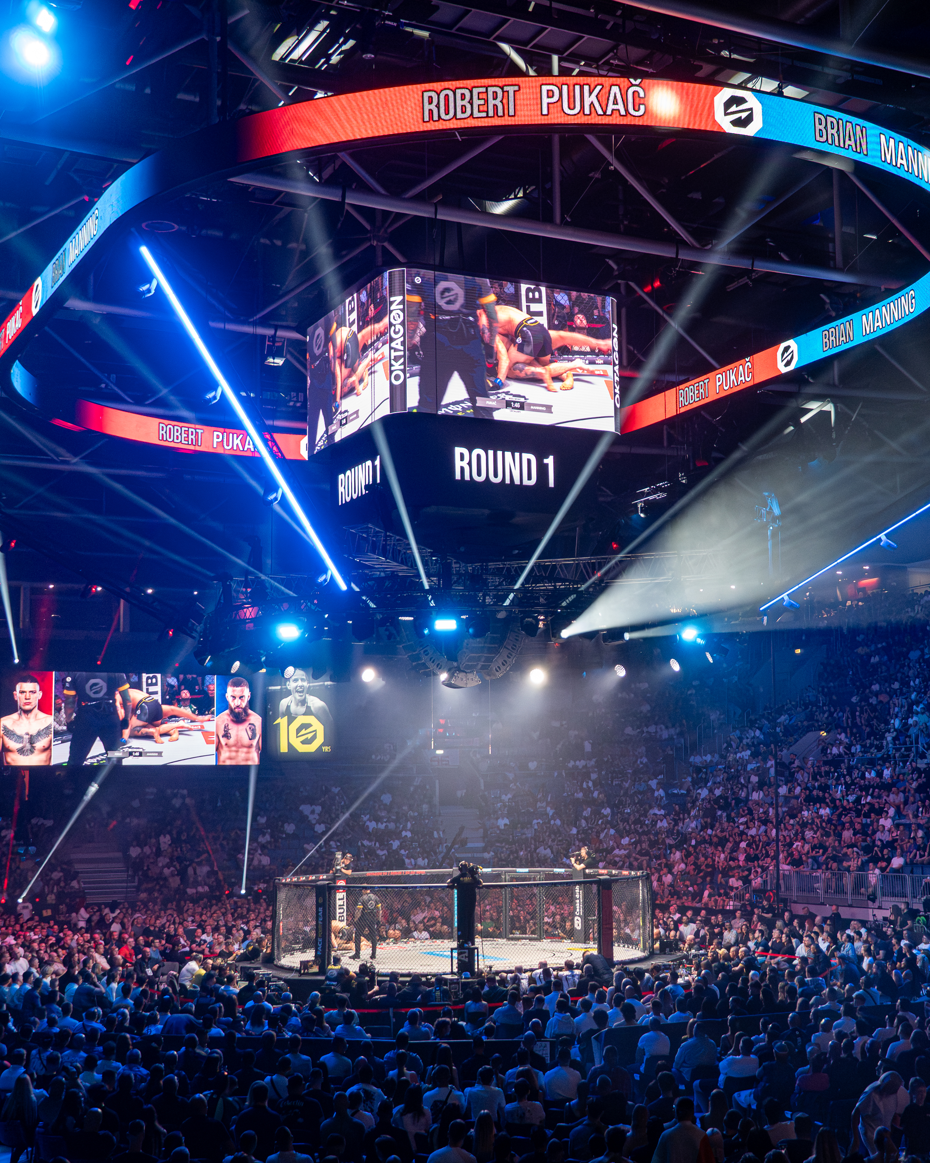 MMA event — live moment