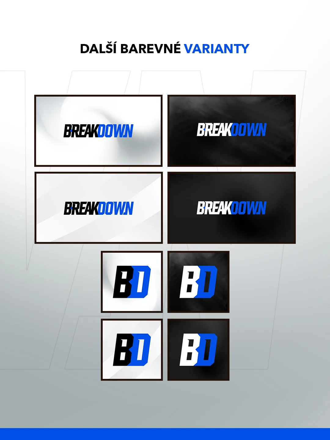 Breakdown: Barevné varianty identity
